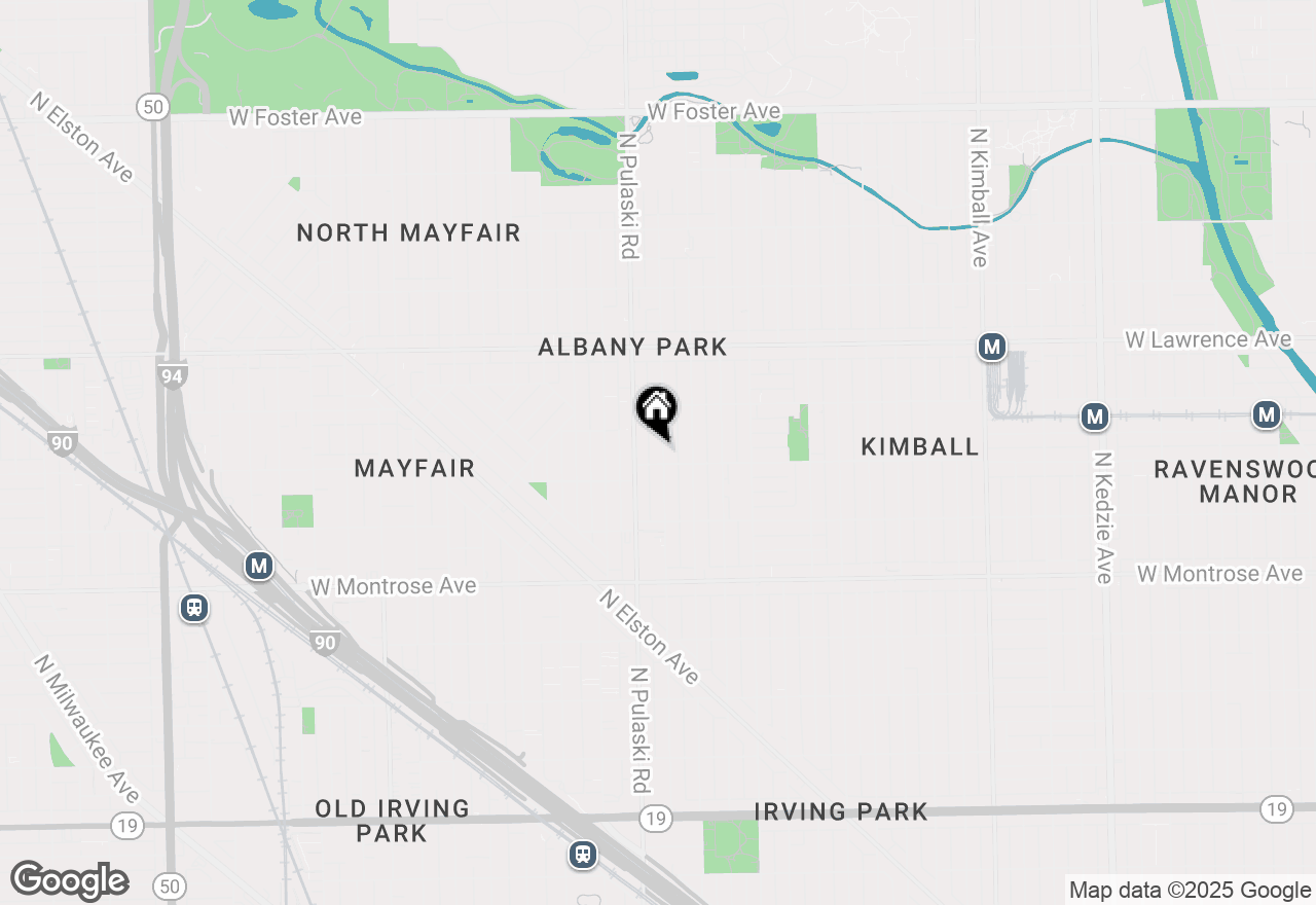 Map of 4610 N Harding Avenue #3, Chicago, IL 60625