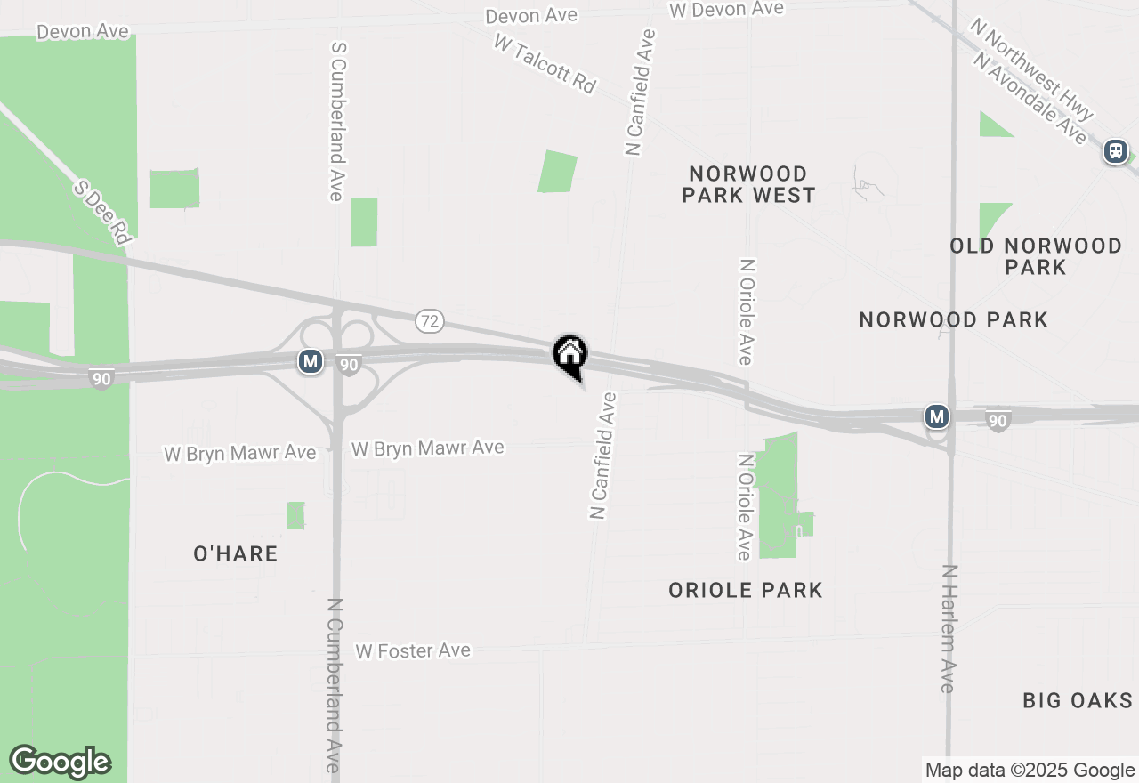 Map of 5700 N Orange Avenue, Chicago, IL 60631