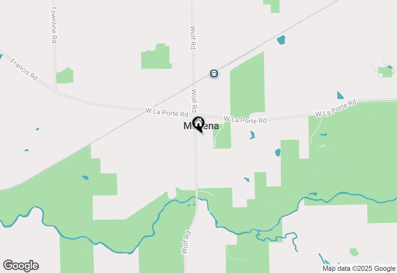 Map of 20023 Wolf Road, Mokena, IL 60448