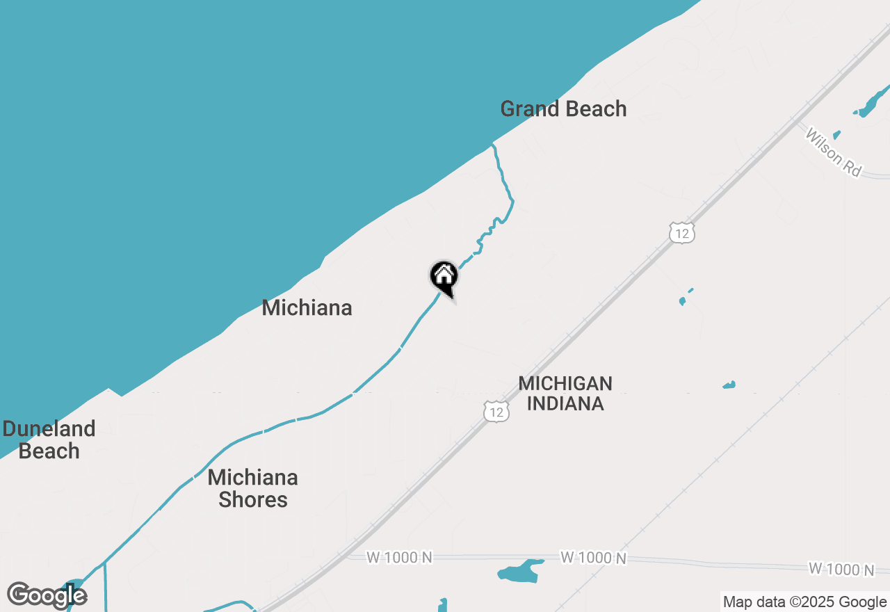 Map of 4160 Creek Drive, New Buffalo, MI 49117