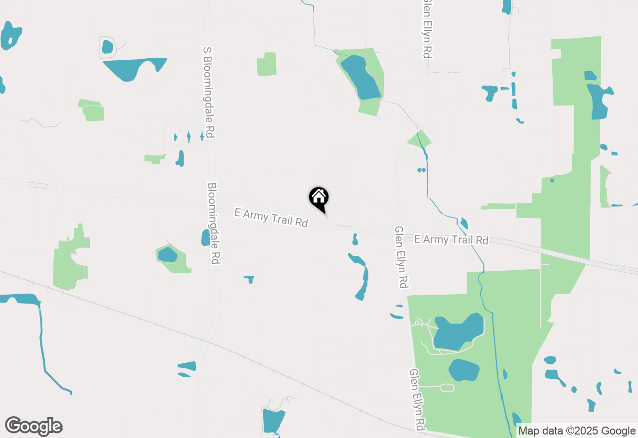 Map of 201 E Army Trail Road #102, Bloomingdale, IL 60108