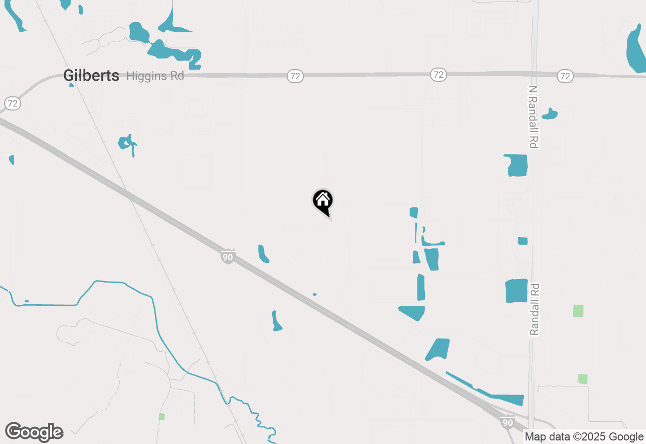 Map of 568 Pamela Street, Gilberts, IL 60136