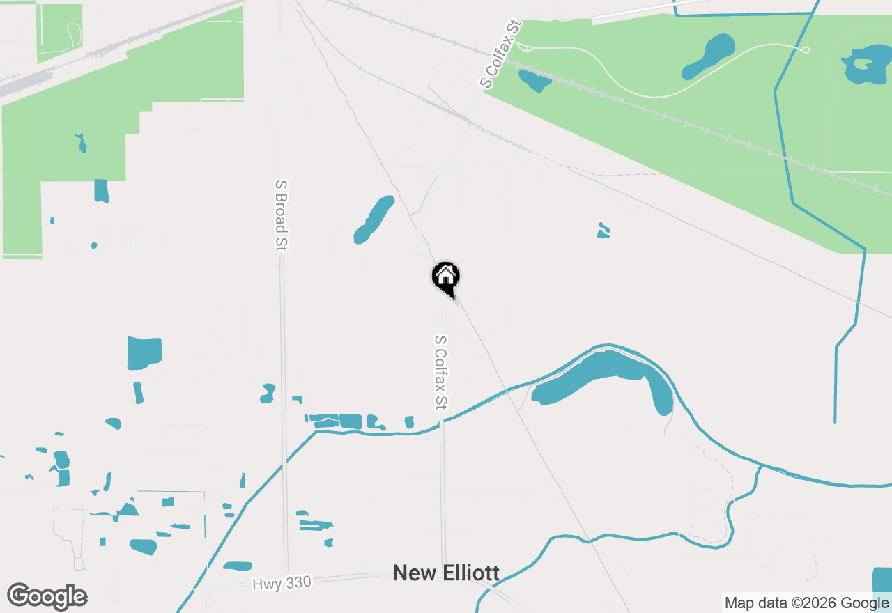 Map of 1176 Sawgrass Drive, Griffith, IN 46319