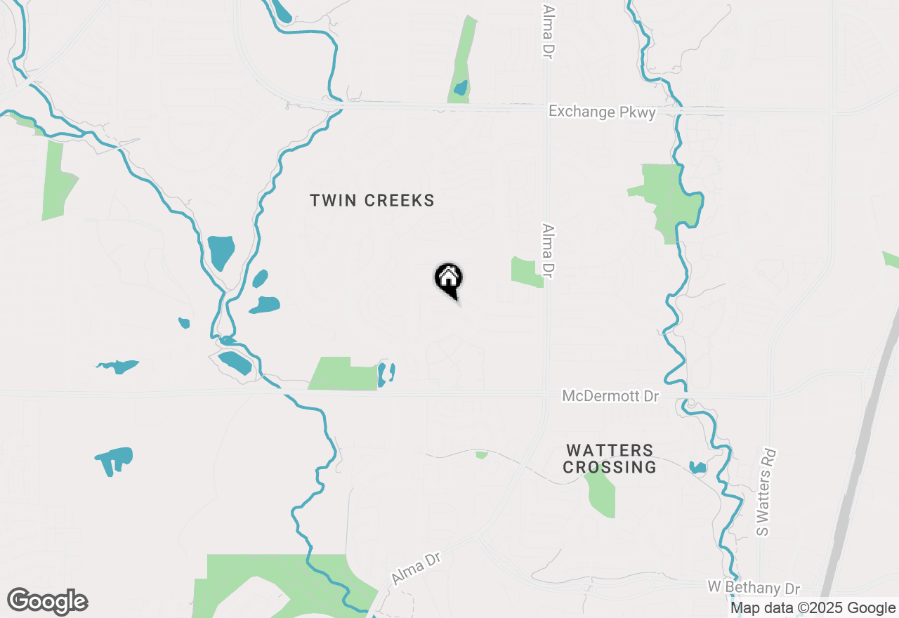 Map of 1417 Capstan Drive, Allen, TX 75013