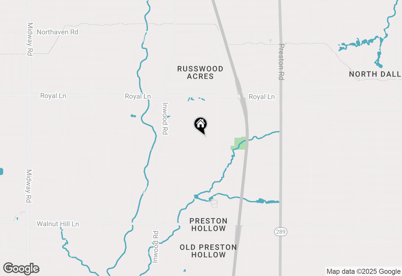 Map of 5415 Palomar Lane, Dallas, TX 75229