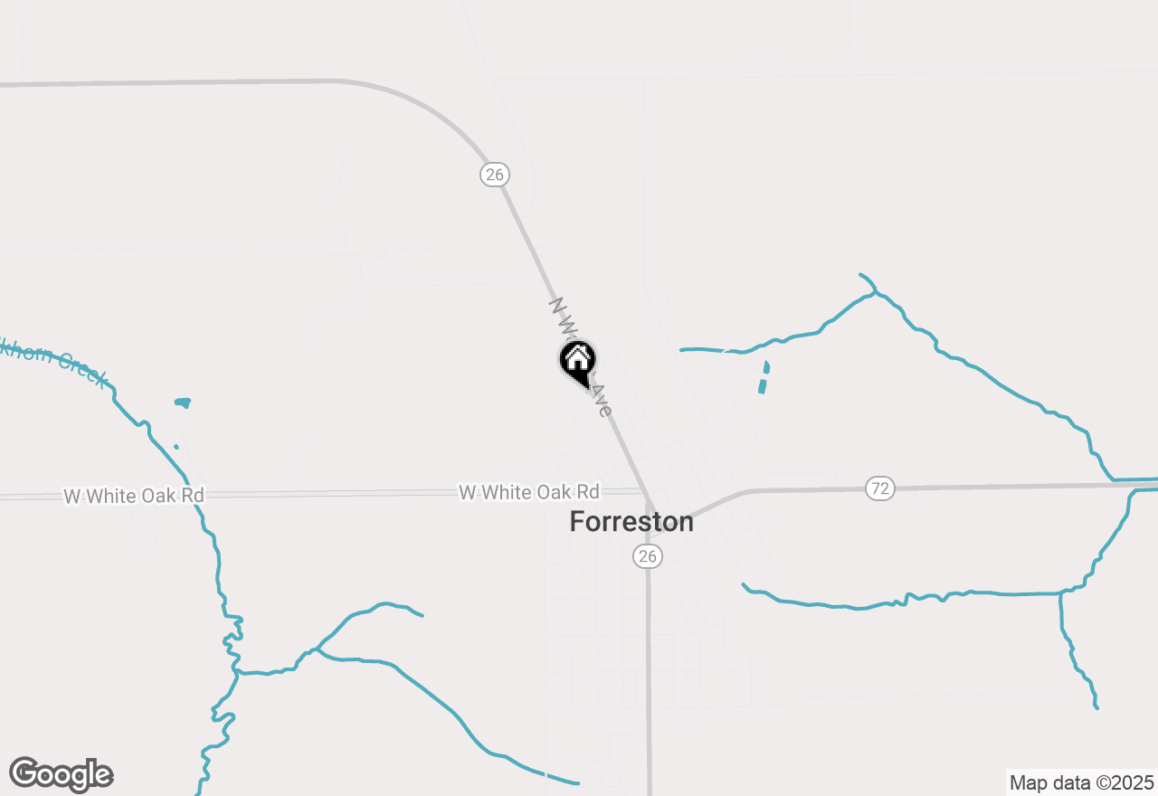 Map of 204 W Logan Street, Forreston, IL 61030