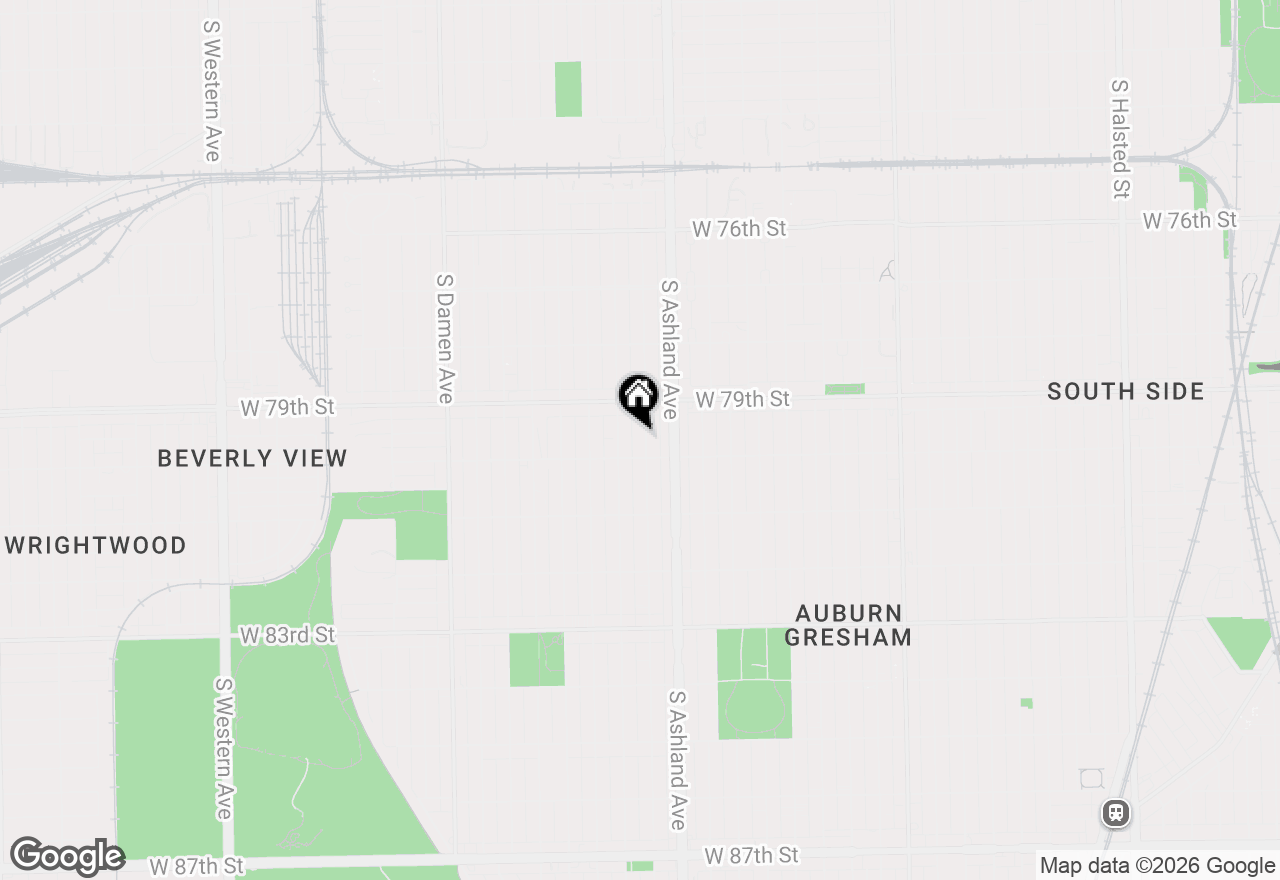 Map of 7940 S Marshfield Avenue, Chicago, IL 60620