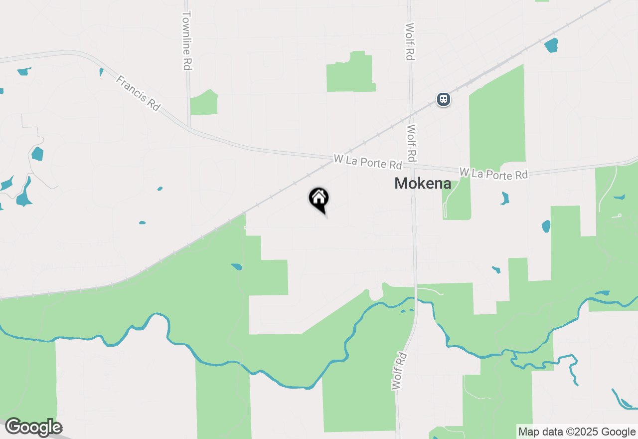 Map of 11525 Edgewood Drive, Mokena, IL 60448