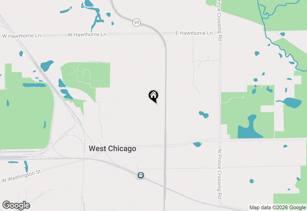 Map of 731 Wendall Avenue, West Chicago, IL 60185