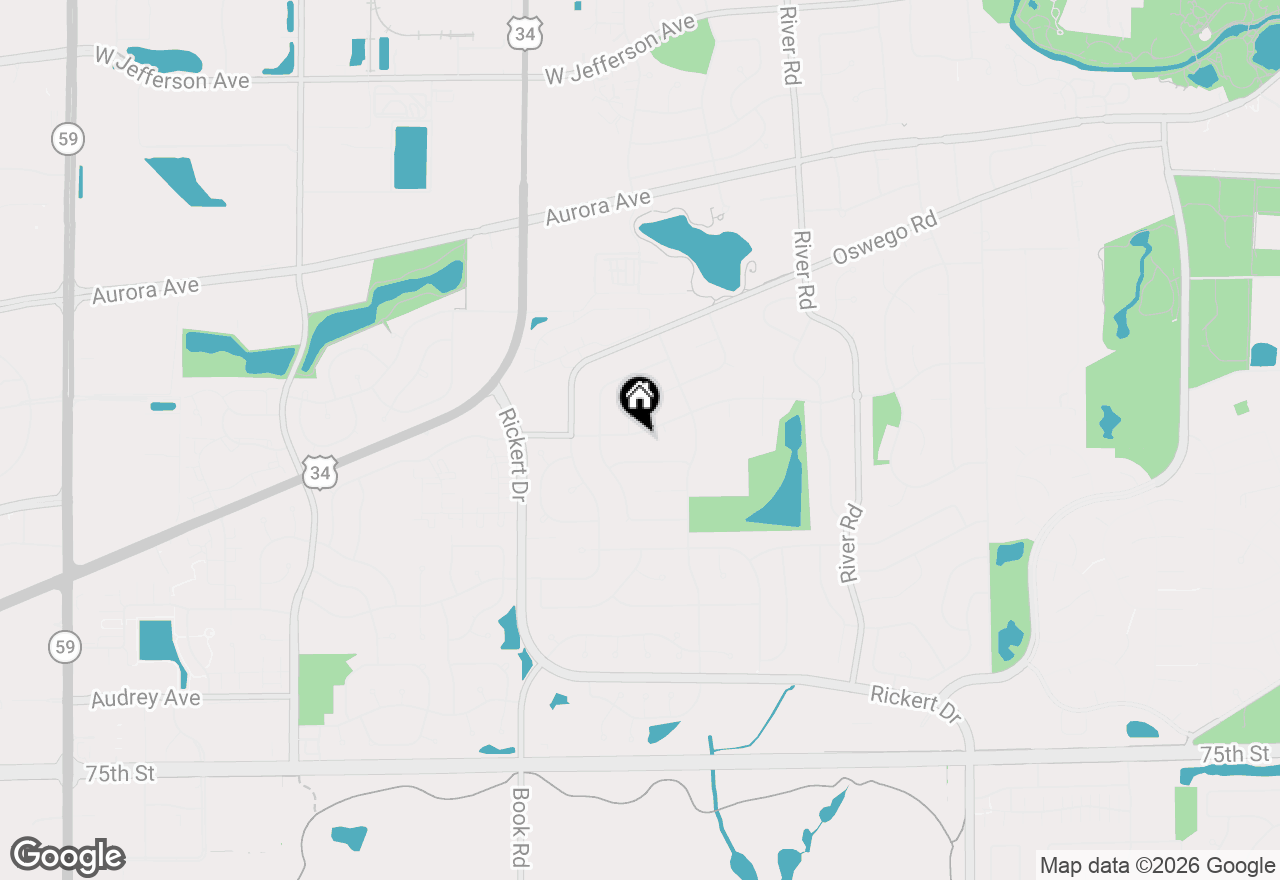 Map of 1528 Sequoia Road, Naperville, IL 60540