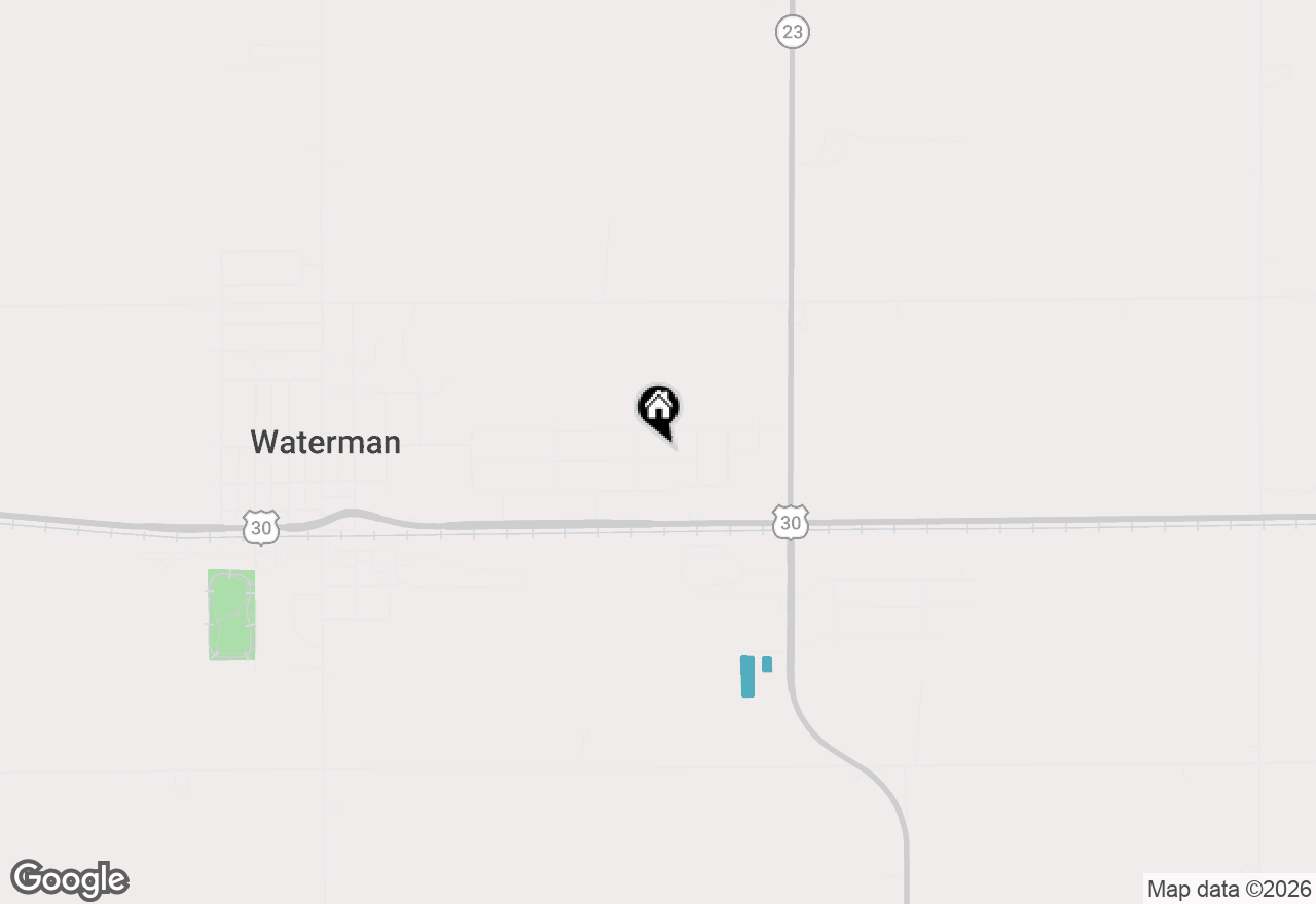 Map of 808 Kennedy Street, Waterman, IL 60556