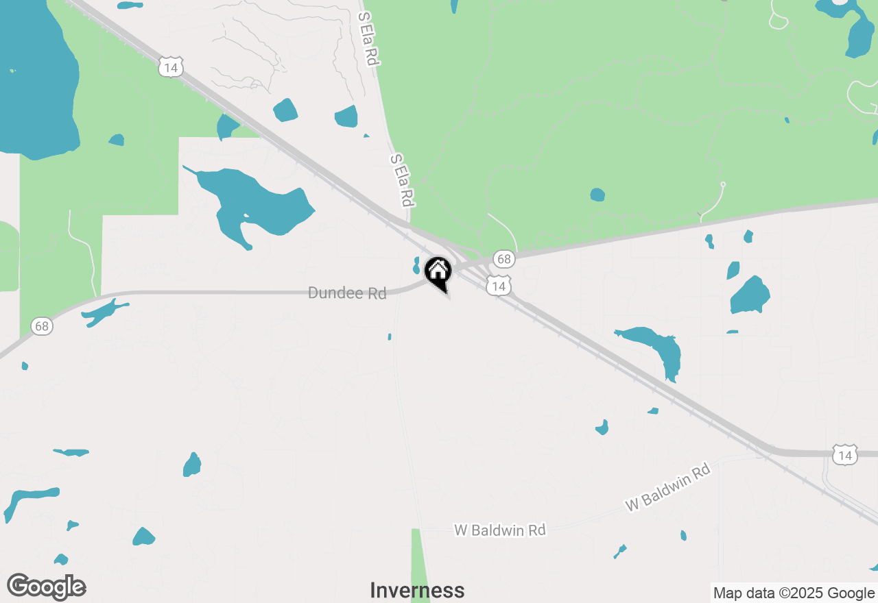 Map of 1175 Blackburn Drive, Inverness, IL 60067