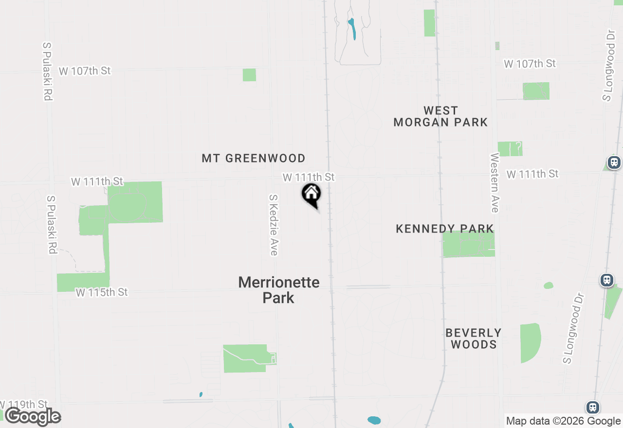 Map of 11218 S Whipple Street, Chicago, IL 60655