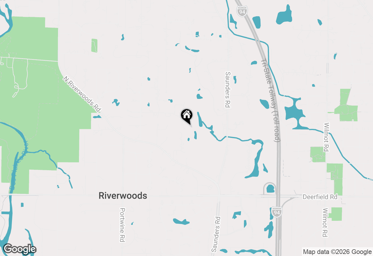 Map of (Address confidential), Riverwoods, Illinois 60015