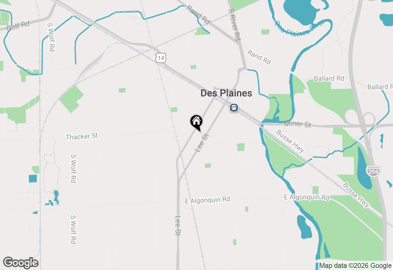 Map of 799 Graceland Avenue #402A, Des Plaines, IL 60016