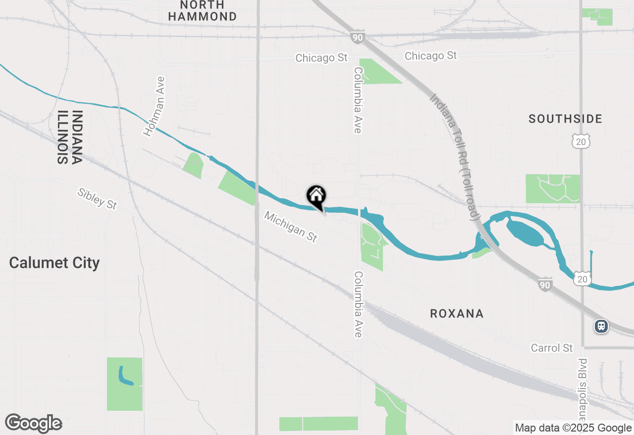 Map of 951 Wilcox Street, Hammond, IN 46320