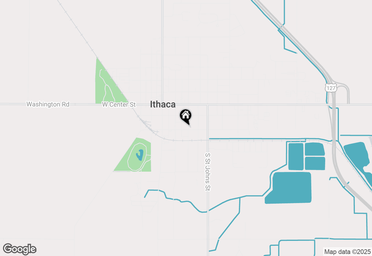 Map of 236 S Jeffery Avenue, Ithaca, MI 48847