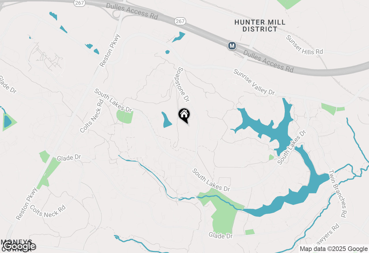 Map of 2152 Glencourse Lane, Reston, VA 20191