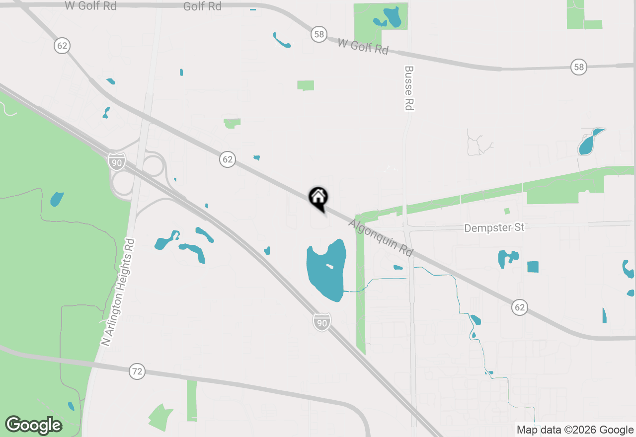 Map of 1119 E Algonquin Road #2, Arlington Heights, IL 60005