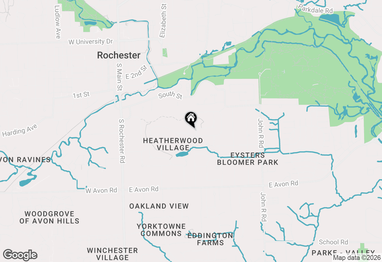 Map of 408 Arlington Drive, Rochester Hills, MI 48307