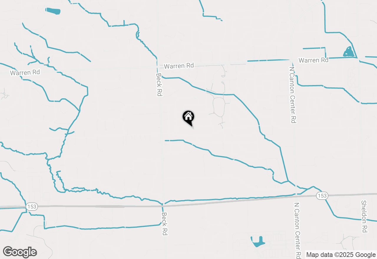 Map of 46657 Gunnery Drive, Canton, MI 48187