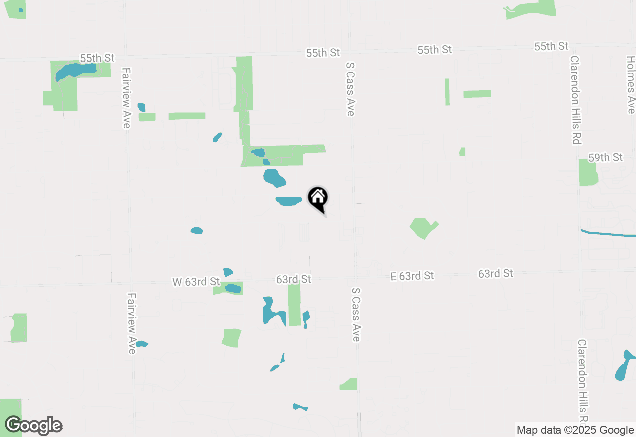 Map of 121 Hampton Avenue, Westmont, IL 60559
