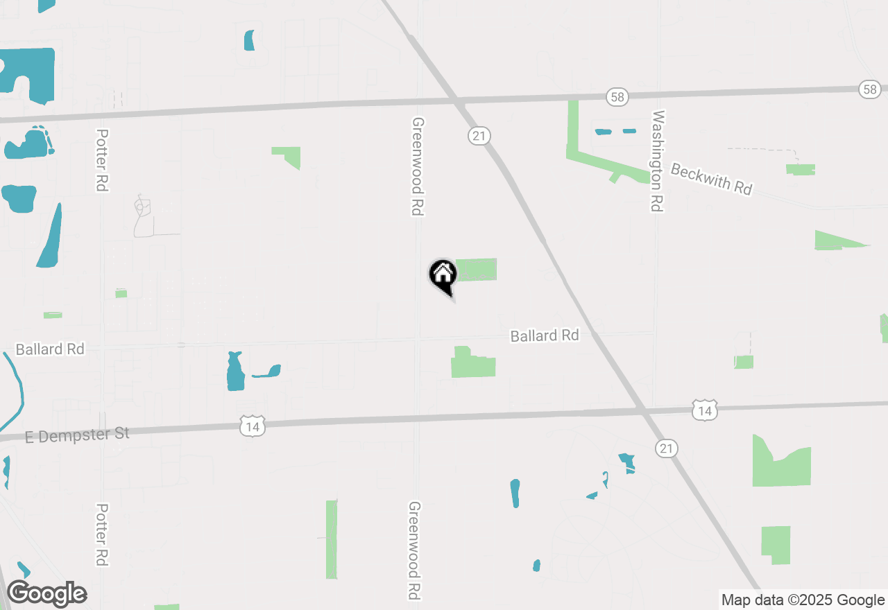 Map of 9037 N Chester Avenue, Niles, IL 60714