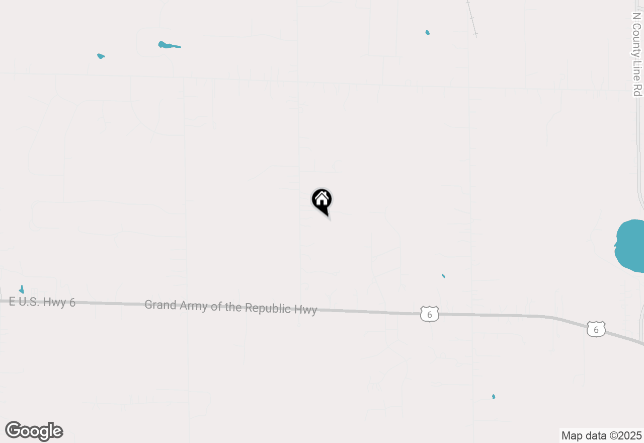 Map of 839 N 550 E, Westville, IN 46391