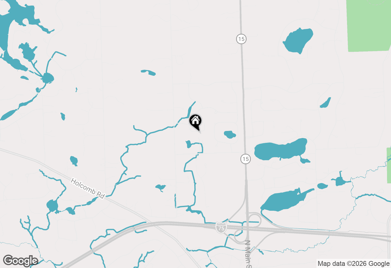 Map of 6846 Williamsbury Circle, Clarkston, MI 48348