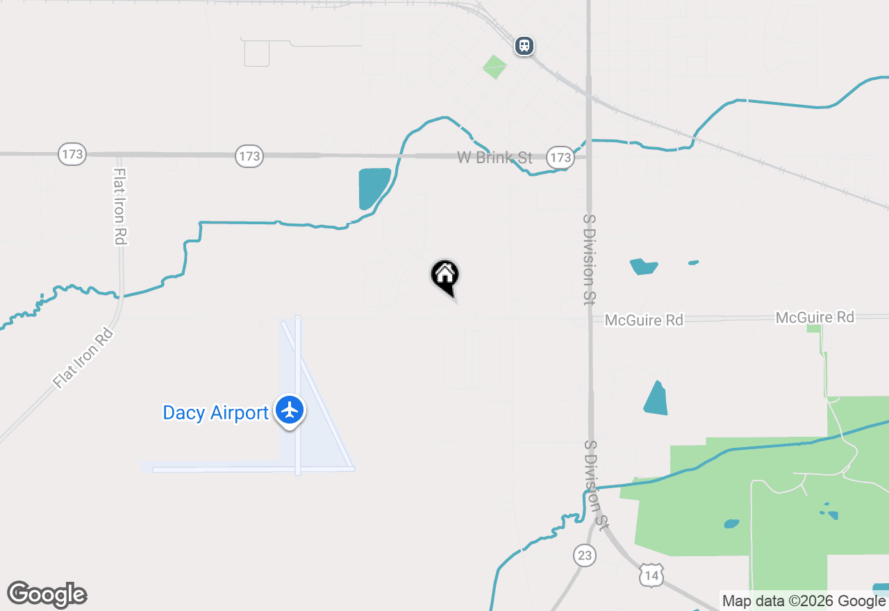 Map of 516 Cobblestone Circle, Harvard, IL 60033