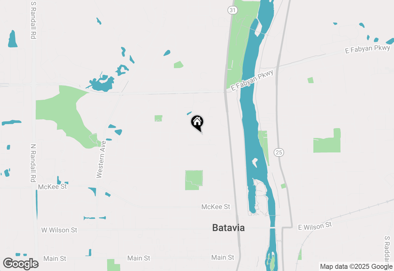 Map of 532 Shabbona Trail, Batavia, IL 60510