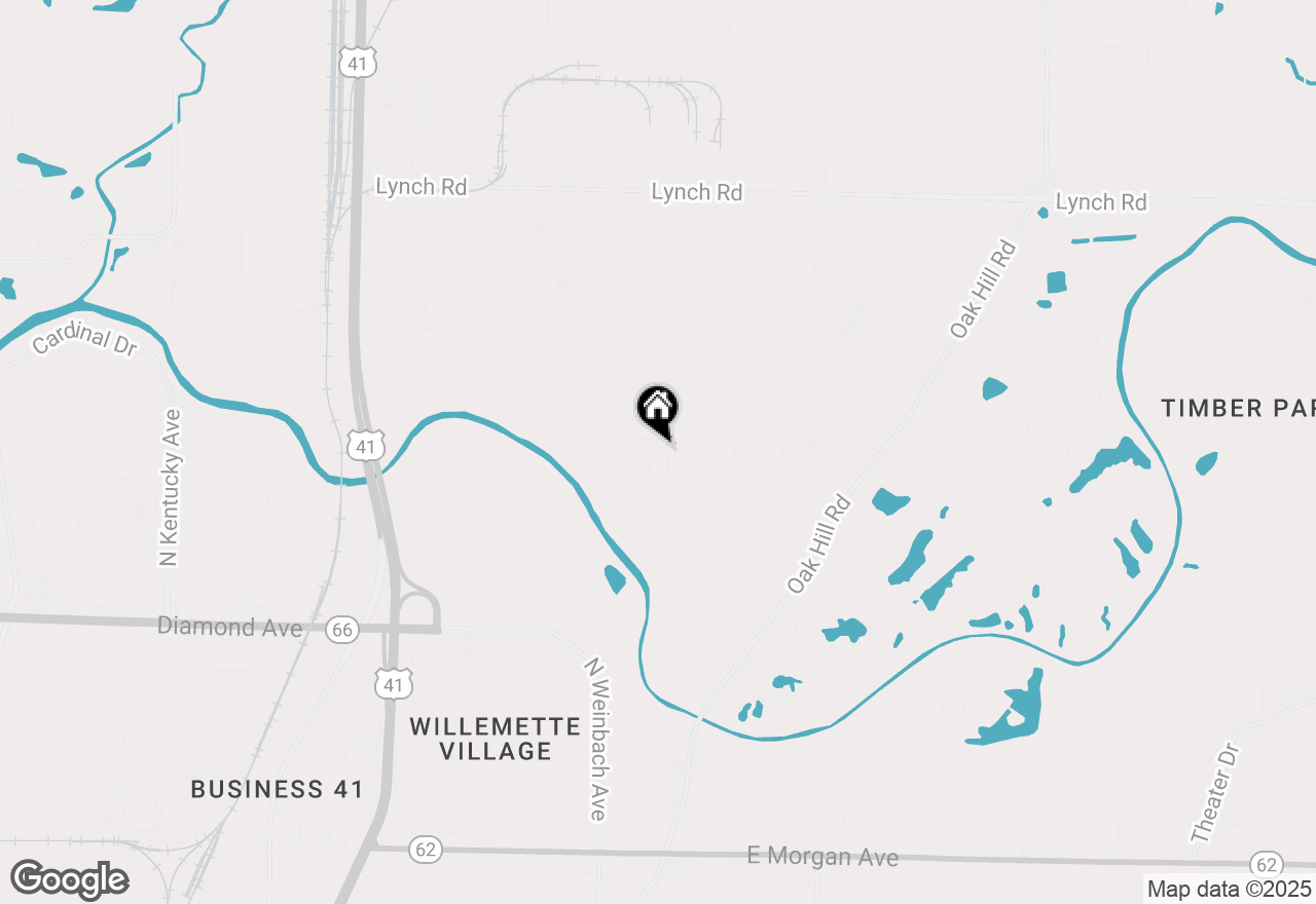 Map of 2915 Palomar Drive, Evansville, IN 47711