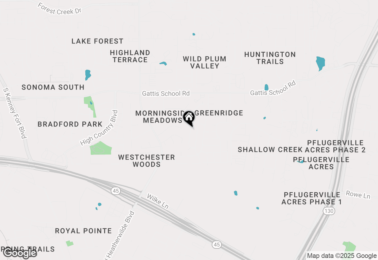 Map of 4112 Cisco Valley Dr, Round Rock, TX 78664