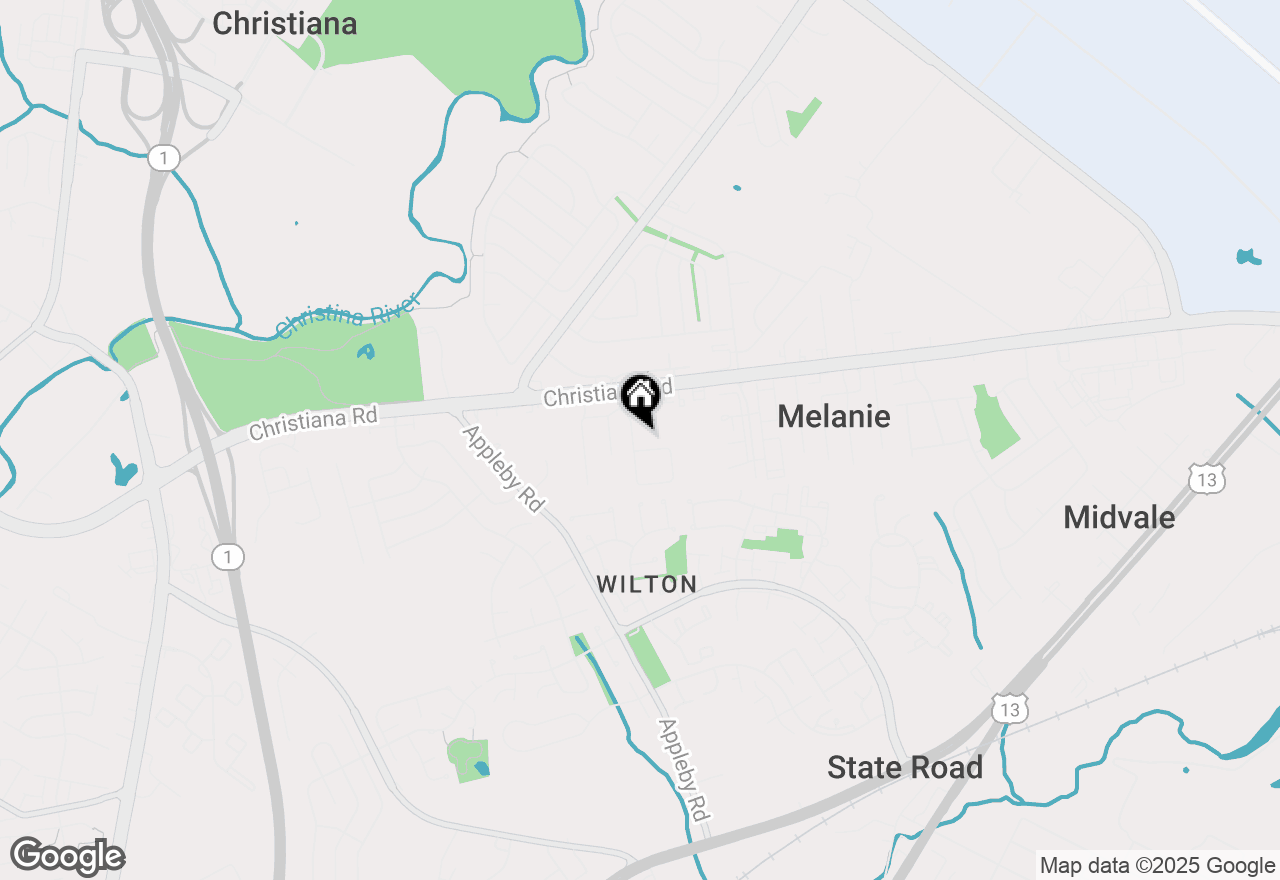 Map of 154 Freedom Trail, New Castle, DE 19720