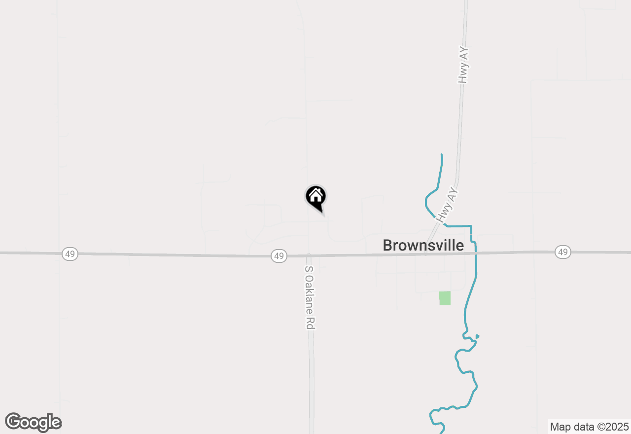 Map of 886 Duke Street, Brownsville, WI 53006