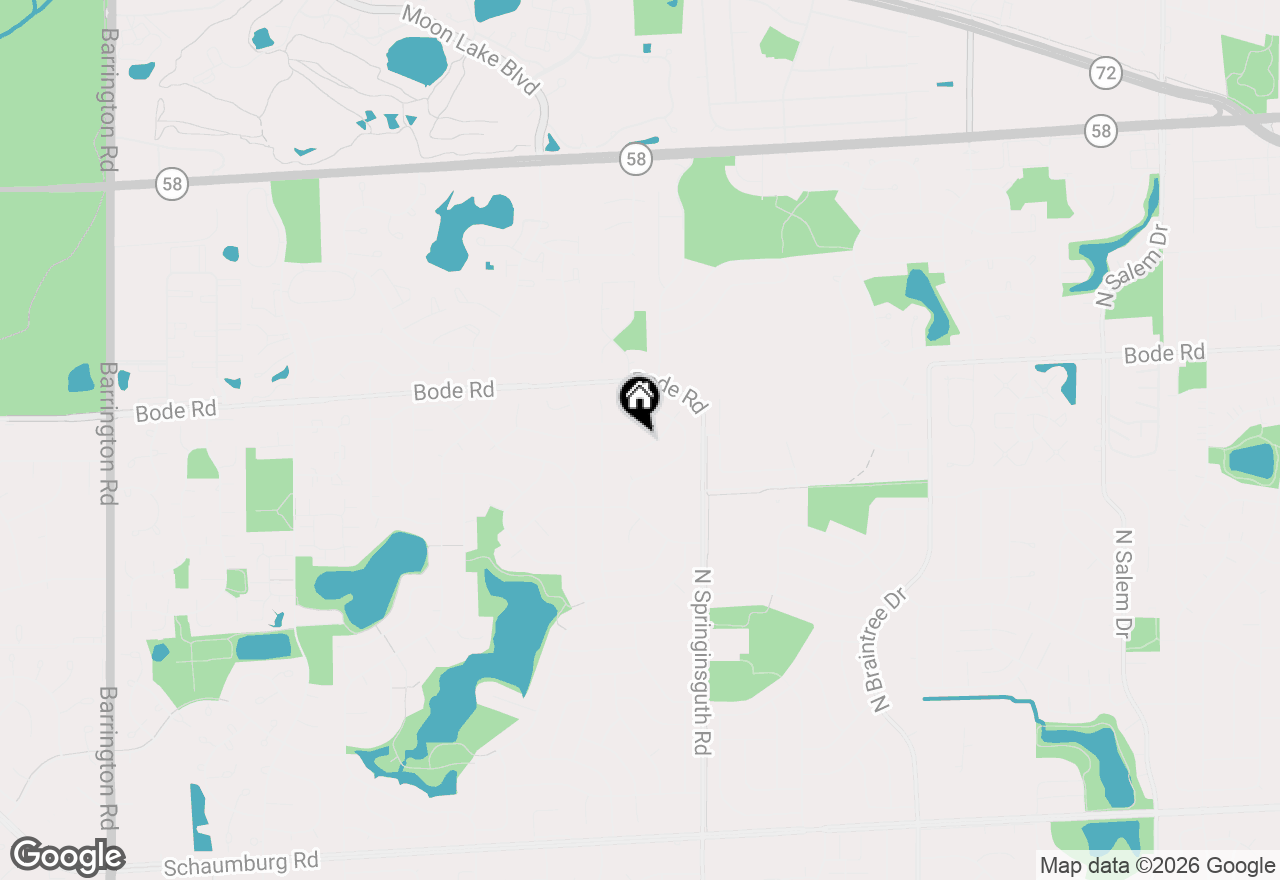 Map of 1704 Stratton Pond Lane, Schaumburg, IL 60194