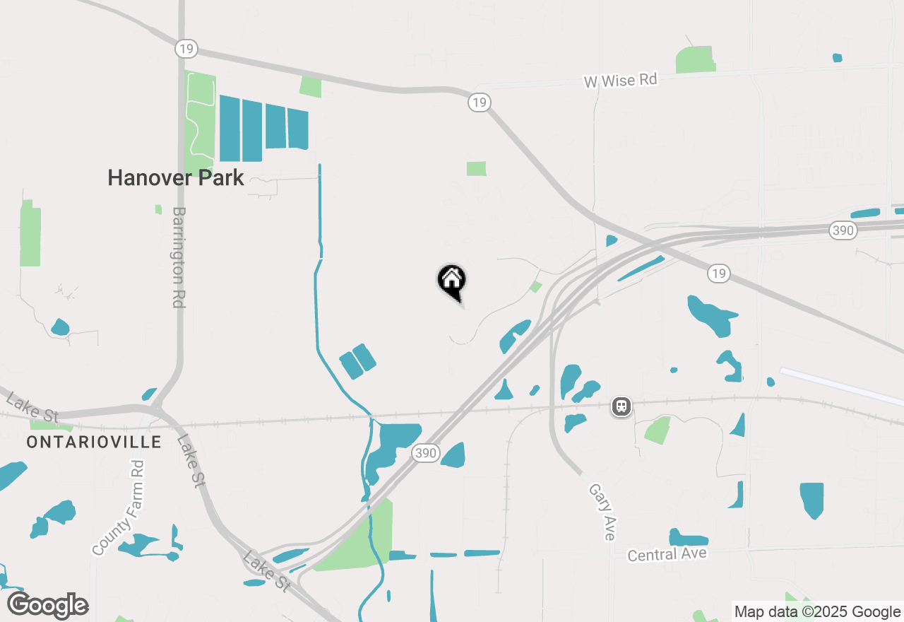 Map of 1926 Grove Avenue, Schaumburg, IL 60193