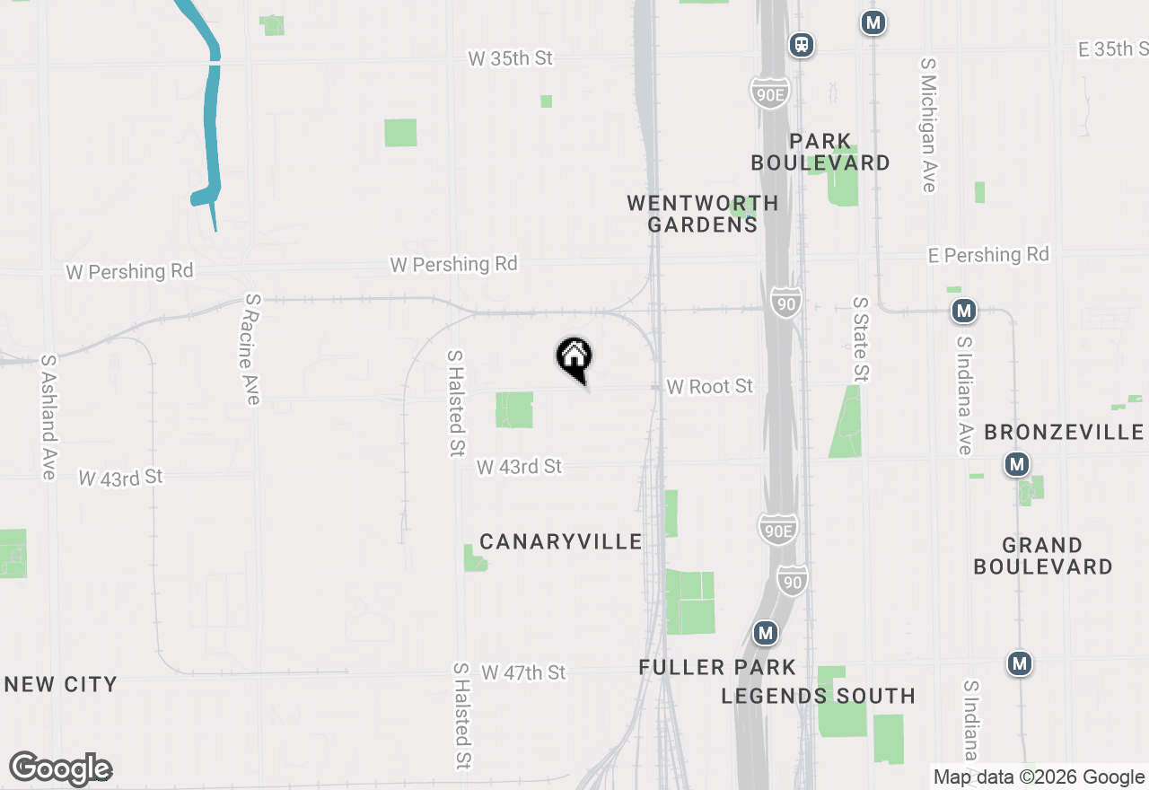 Map of 541 W Root Street, Chicago, IL 60609
