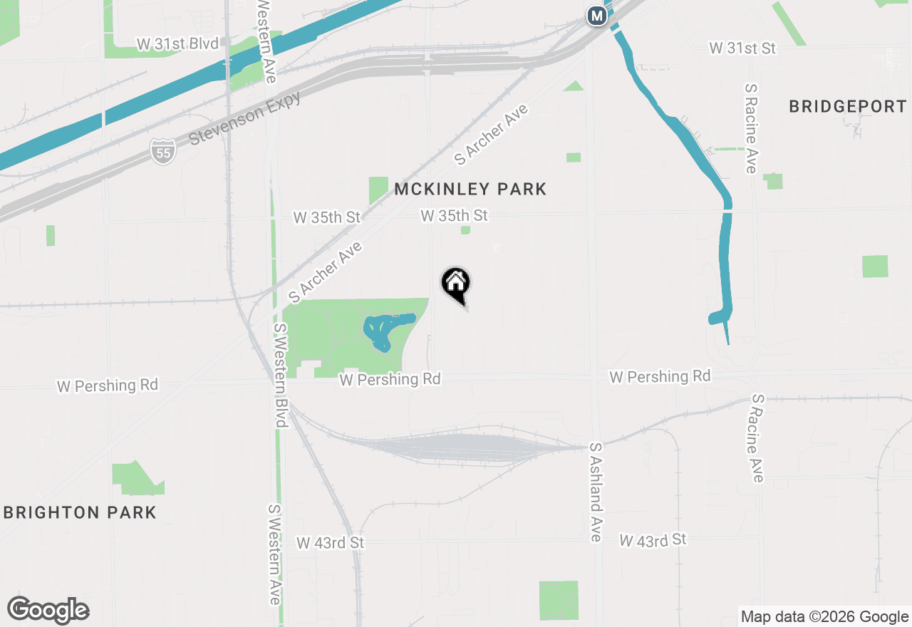 Map of 3723 S Winchester Avenue, Chicago, IL 60609