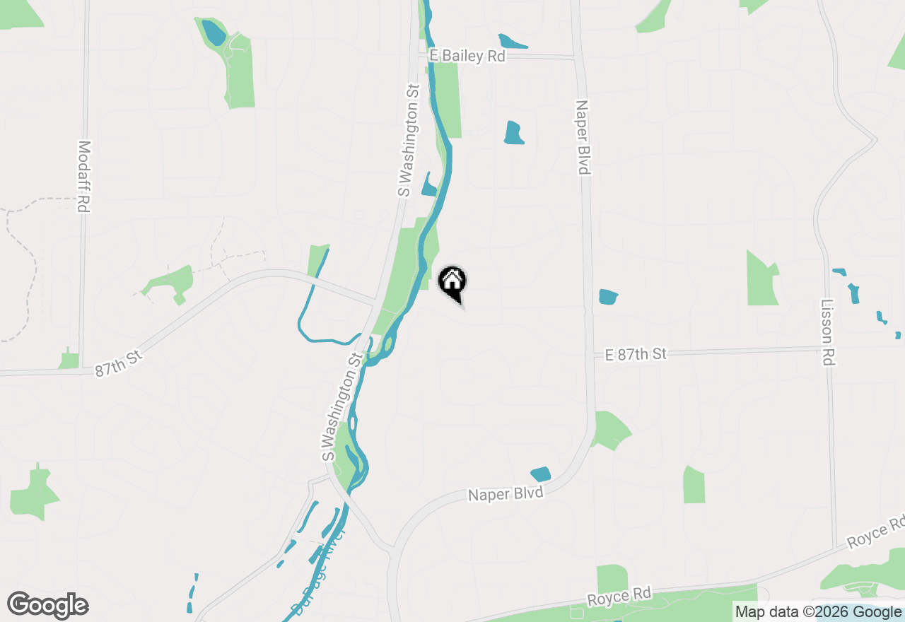 Map of 228 Brooklea Court, Naperville, IL 60565