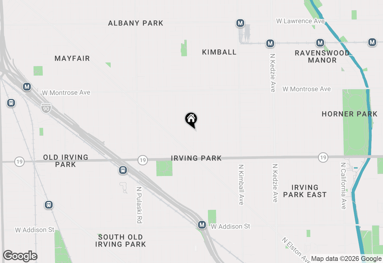 Map of 4137 N Lawndale Avenue, Chicago, IL 60618