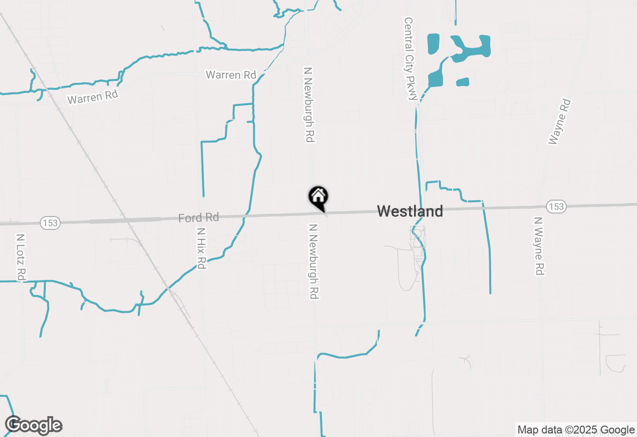 Map of 37387 Ford Road, Westland, MI 48185
