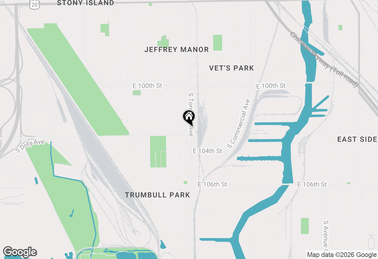 Map of 10240 S Torrence Avenue, Chicago, IL 60617