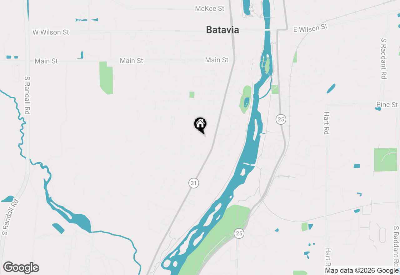 Map of 915 S Jefferson Street, Batavia, IL 60510