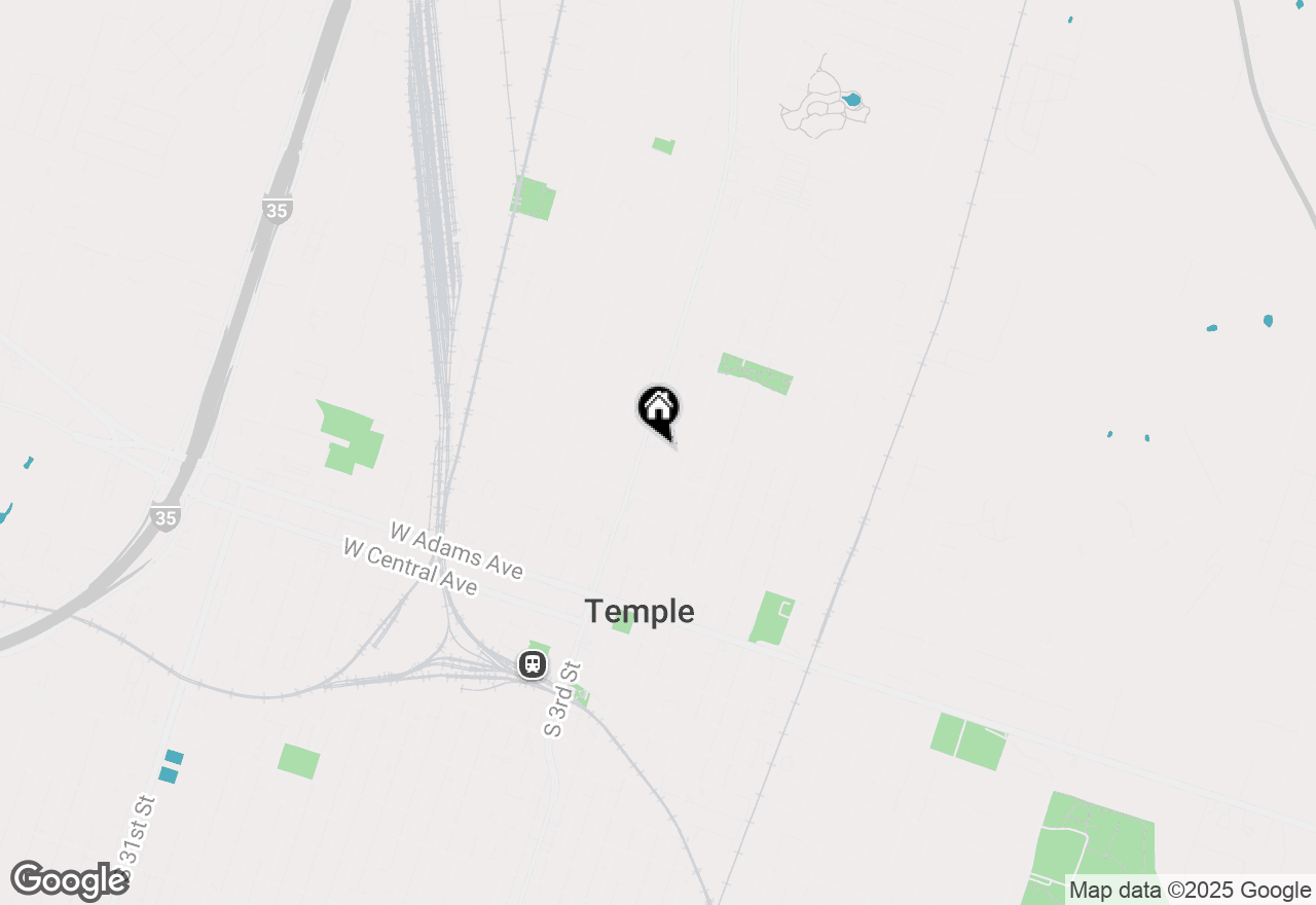 Map of 606 N 1st Street, Temple, TX 76501