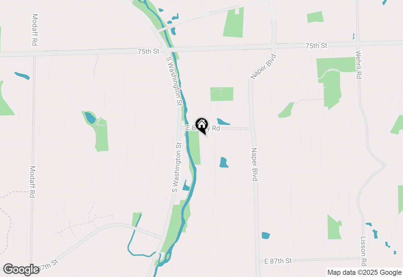 Map of 114 E Bailey Road #L, Naperville, IL 60565