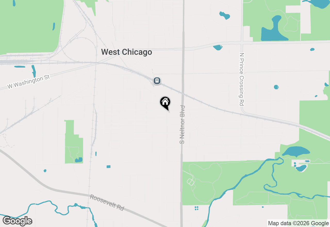 Map of 420 E Blair Street, West Chicago, IL 60185