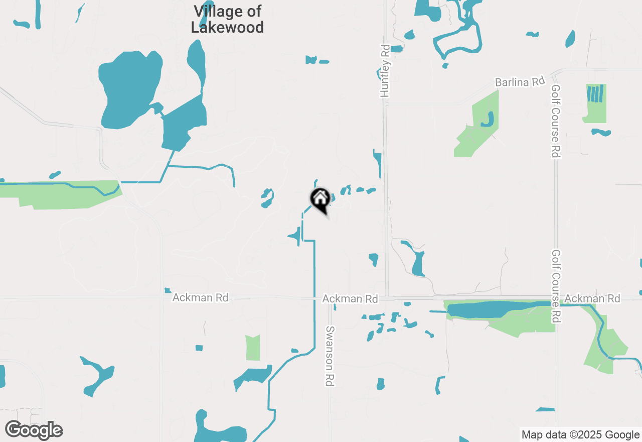 Map of 8760 Belfield Road, Crystal Lake, IL 60014