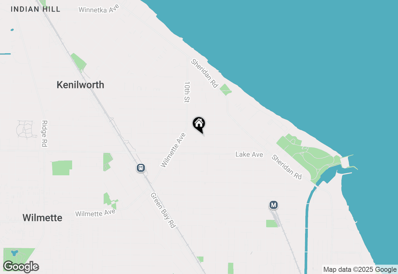 Map of 900 Forest Avenue, Wilmette, IL 60091