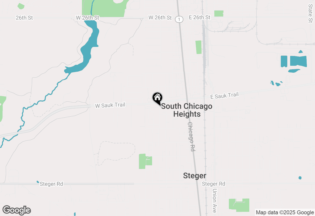 Map of 3208 Enterprise Park Avenue, South Chicago Heights, IL 60411